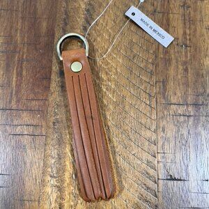 🆕Portland Leather Goods Large Honey Tassel Keychain